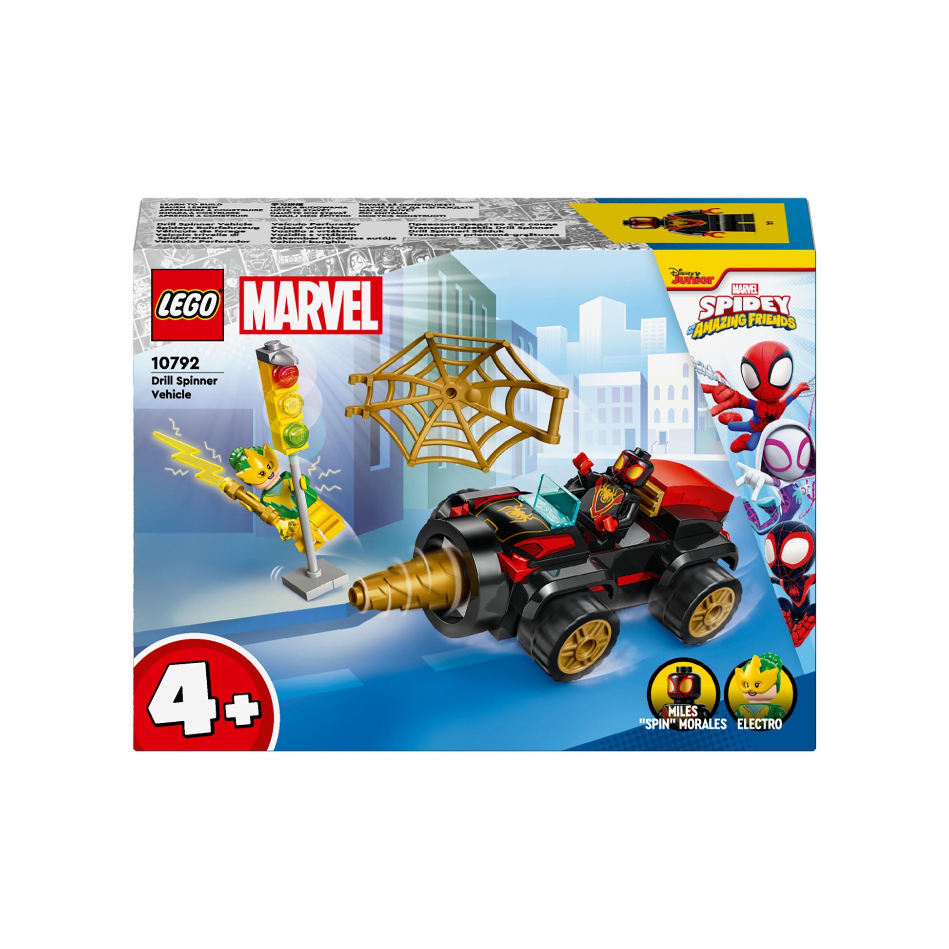 LEGO® 4+ Drill Spinner Vehicle Super Hero Action 10792