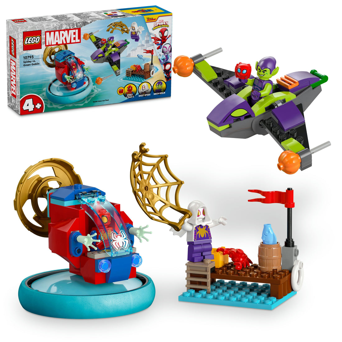 LEGO® 4+ Spidey vs. Green Goblin Super Hero Toy 10793