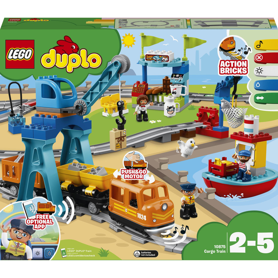 لعبة الأطفال LEGO® DUPLO® Cargo Train 10875