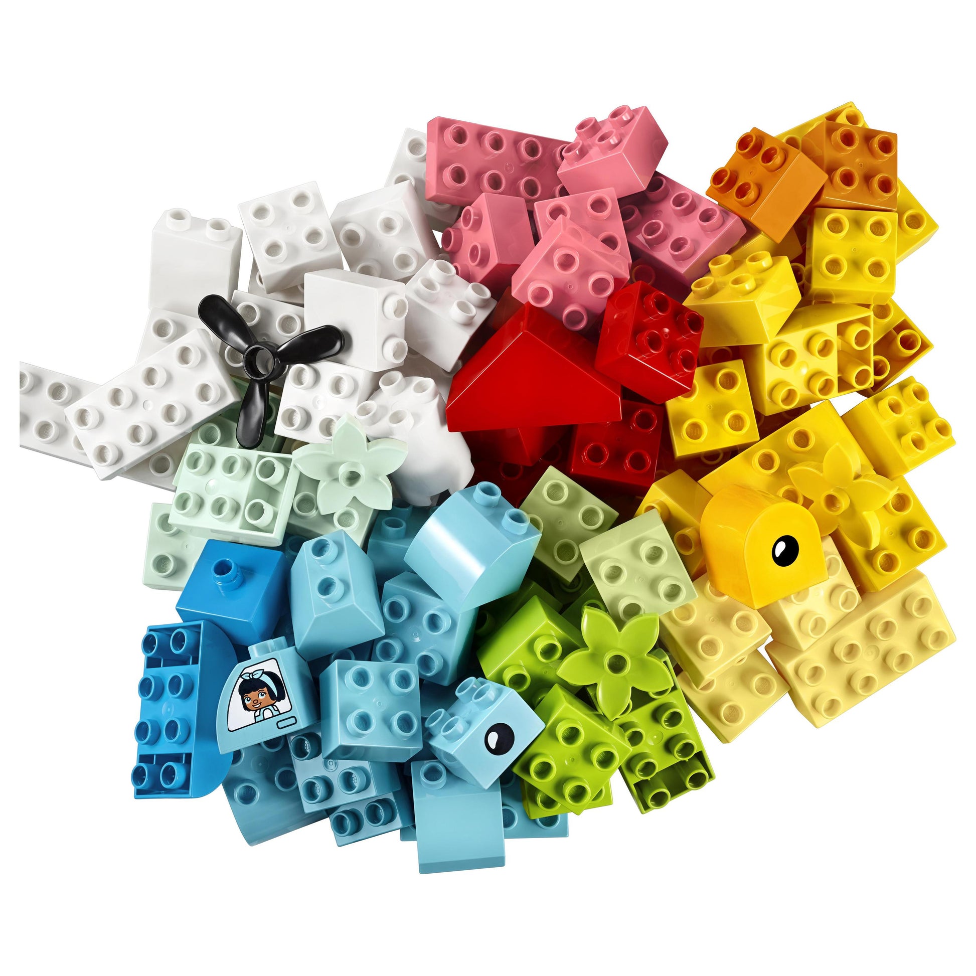 LEGO® DUPLO® Classic Heart Box 10909 Building Toy Set (80 Pieces)