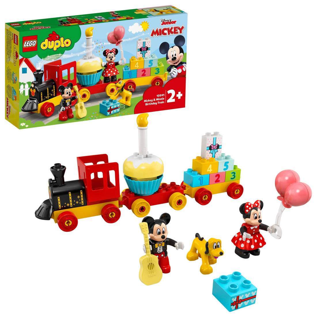 LEGO® DUPLO® _ Disney Mickey & Minnie Birthday Train 10941 Building Toy (22 Pieces)