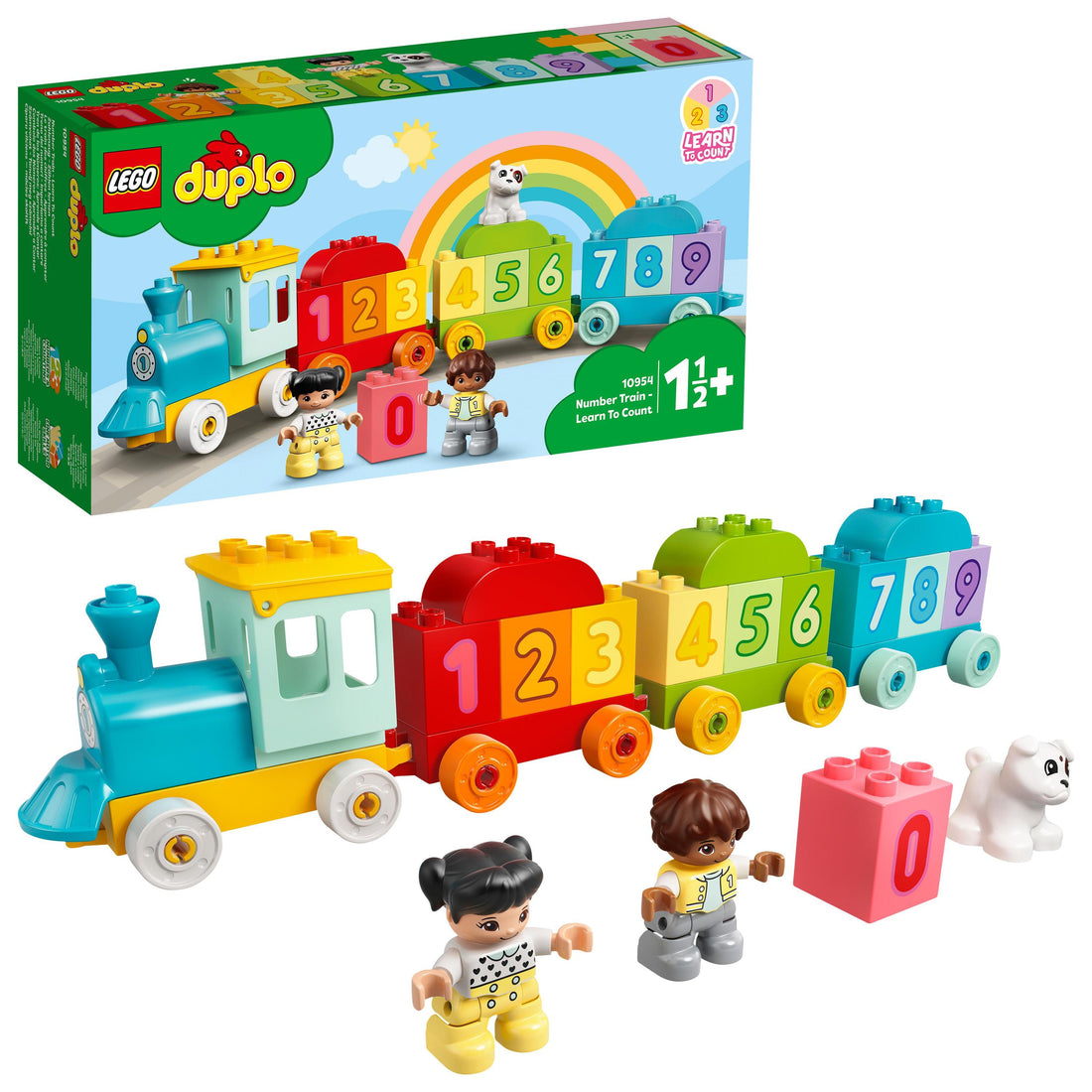 LEGO® DUPLO® My First Number Train - Learn To Count 10954 Building Toy (23 Pieces)