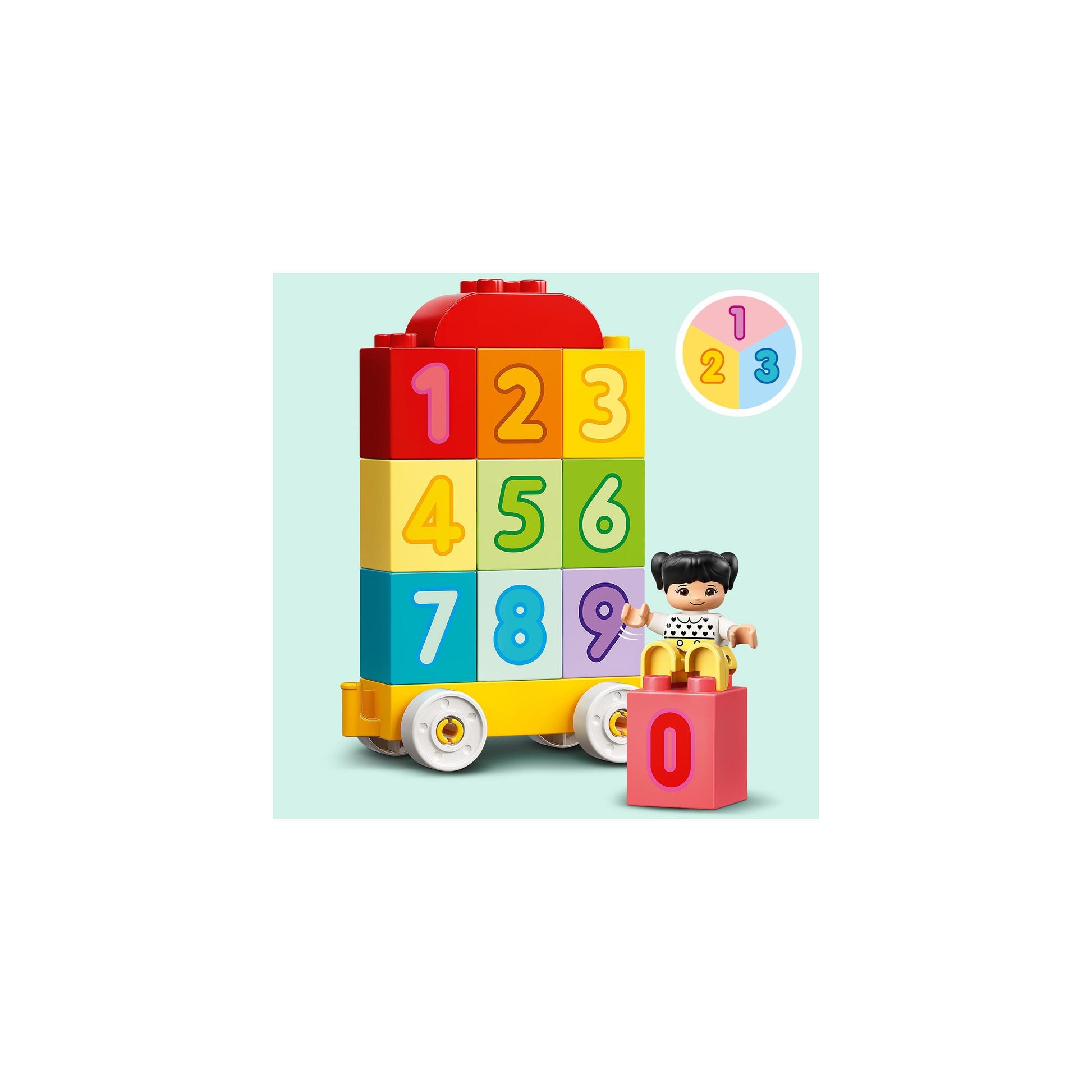 LEGO® DUPLO® My First Number Train - Learn To Count 10954 Building Toy (23 Pieces)