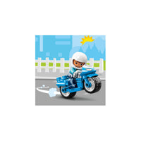 LEGO® DUPLO® Rescue Police Motorcycle 10967 Building Toy (5 Pieces)