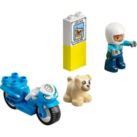 LEGO® DUPLO® Rescue Police Motorcycle 10967 Building Toy (5 Pieces)