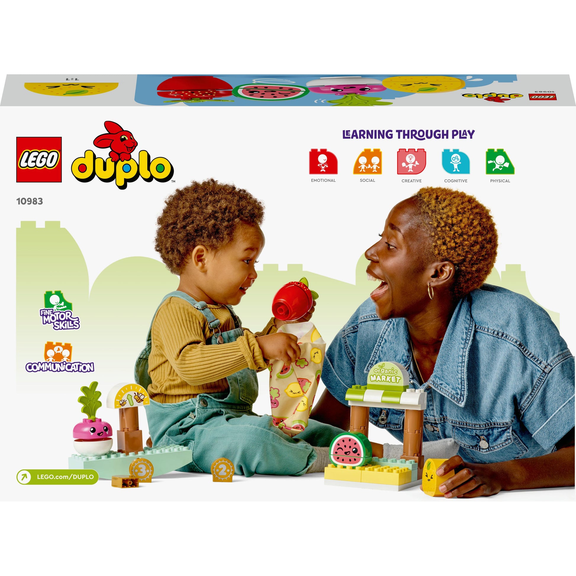 LEGO® DUPLO® My First Organic Market 10983 Building Toy Set (40 Pieces)