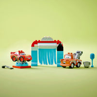 LEGO® DUPLO® | Disney and Pixar’s Cars Lightning McQueen & Mater’s Car Wash Fun 10996 (29 Pieces)