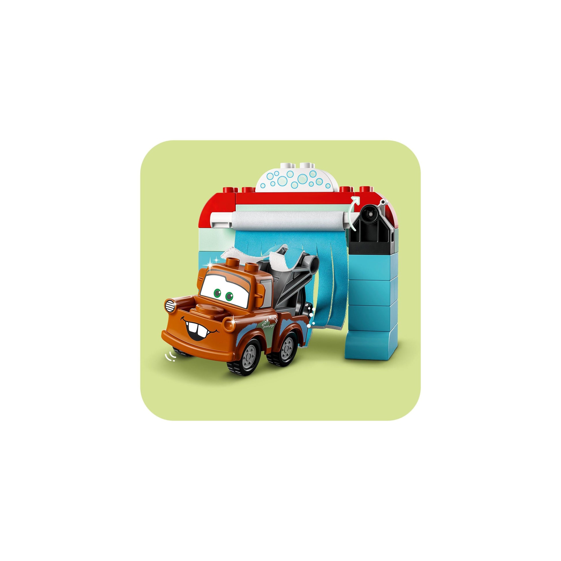 LEGO® DUPLO® | Disney and Pixar’s Cars Lightning McQueen & Mater’s Car Wash Fun 10996 (29 Pieces)