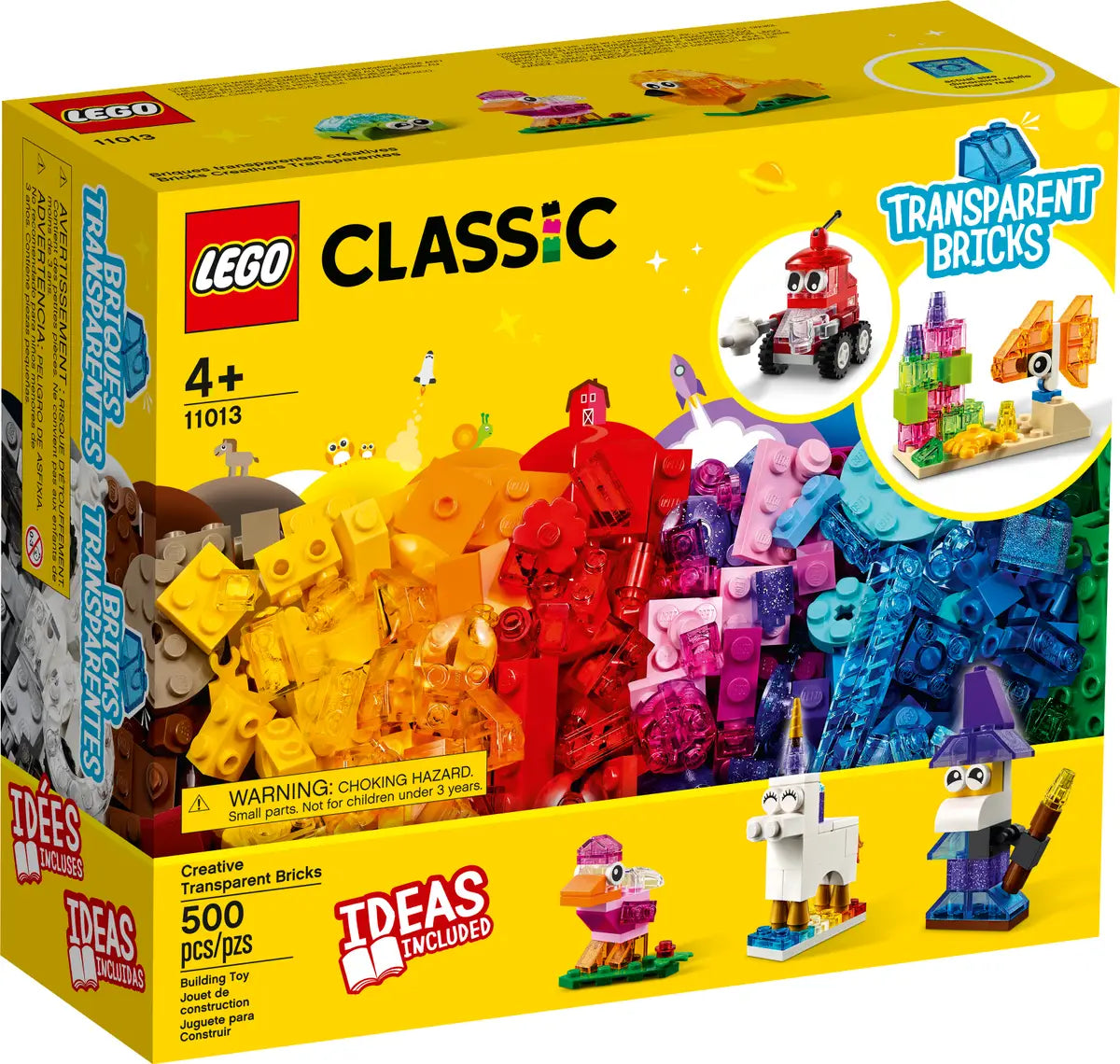 11013 Creative Transparent Bricks