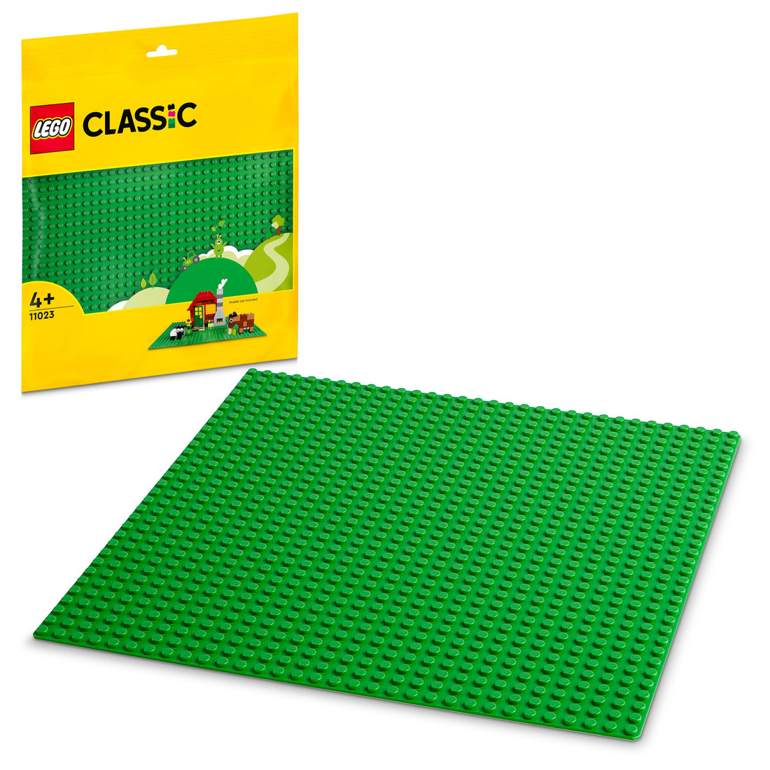 LEGO® Classic Green Baseplate 11023 Building Kit for Kids (1 Piece)