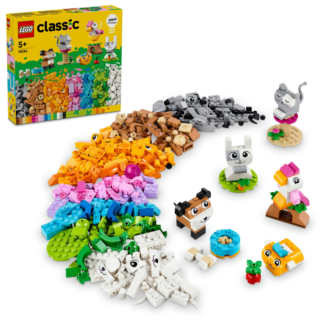 LEGO® Classic Creative Pets Buildable Animal Toy 11034