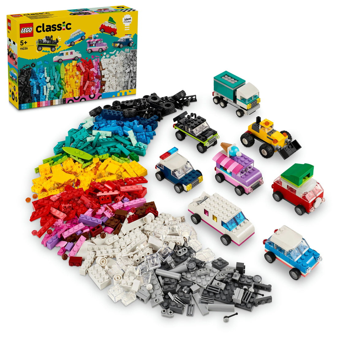 LEGO® Classic Creative Vehicles Building Toy 11036