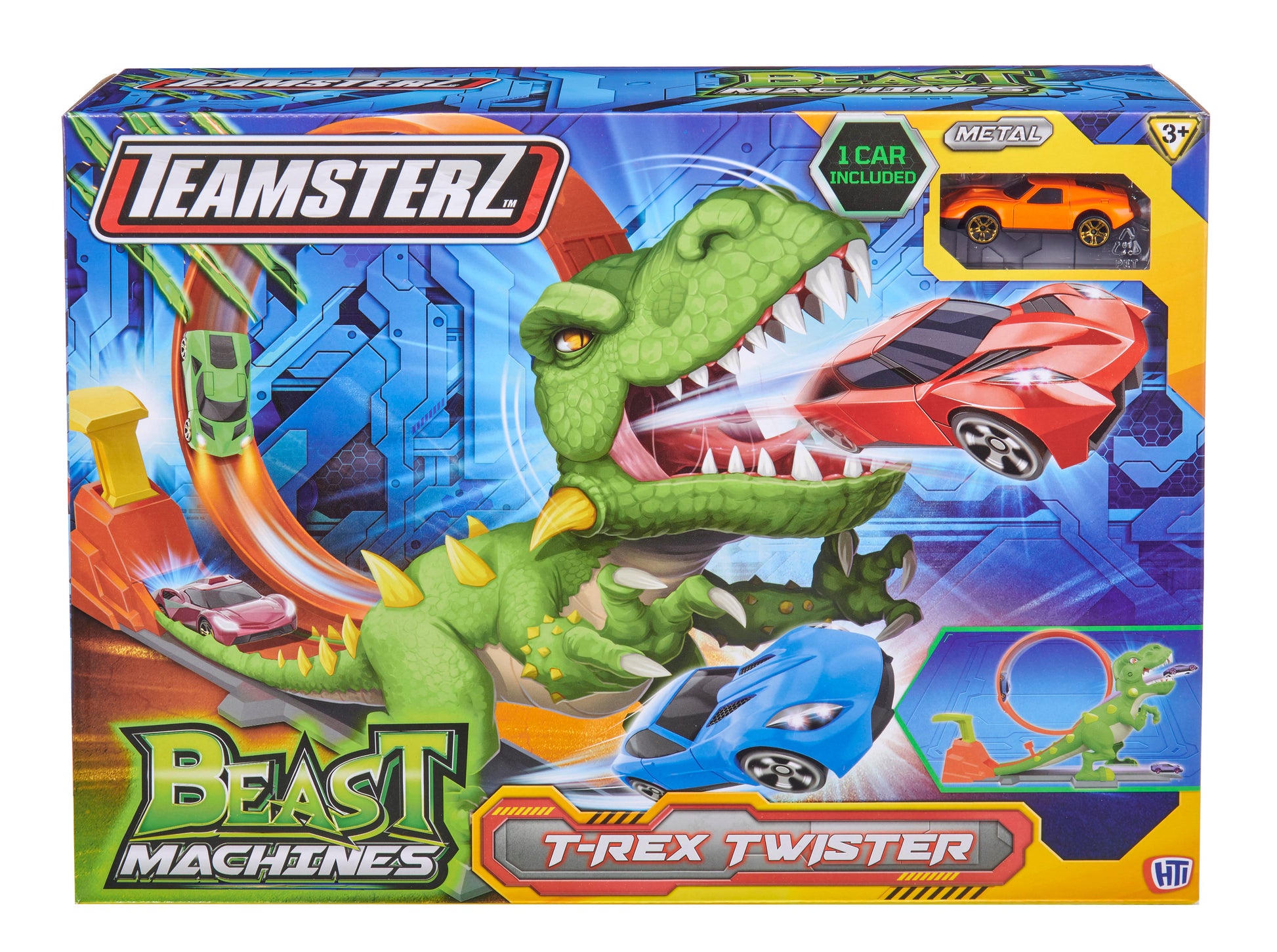 TEAMSTERZ B/M T-Rex Twister + 1 Car