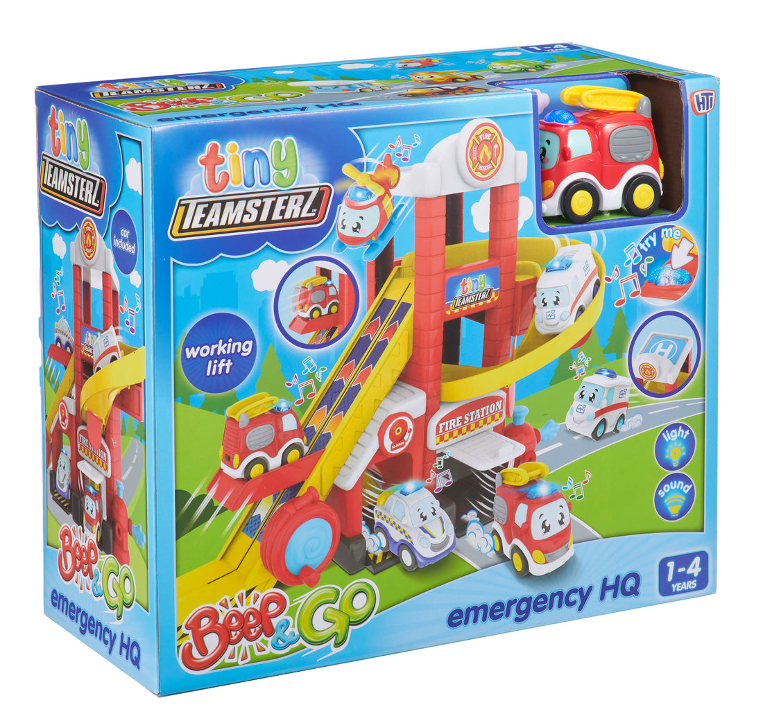 TEAMSTERZ T/T Beep & Go Emergency HQ + 1 Car