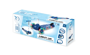 EVO Light Up Move n Groove Scooter - Blue