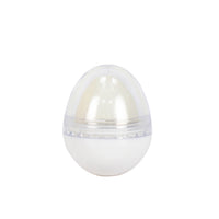Lukky Lip Balm w/ Glitter Egg Shaped 0.35Oz (Shimmering Pearl)