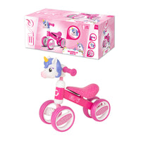 EVO Character Head Bobble Bike - Unicorn
