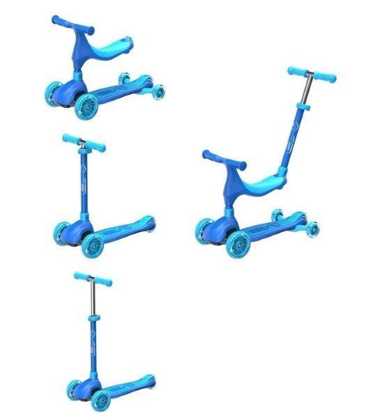 EVO 4 in 1 Evolve Scooter - Baby Blue