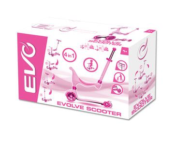 EVO 4 in 1 Evolve Scooter - Pink