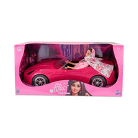 Fulla Pink Ride Doll & Car Set