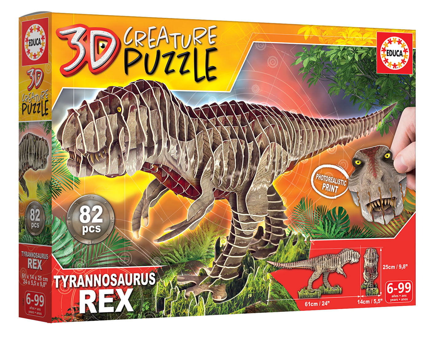 T-REX 3D CREATURE PUZZLE