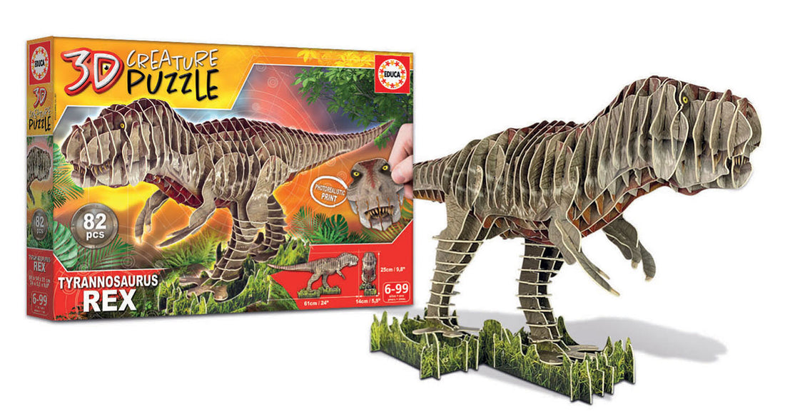 T-REX 3D CREATURE PUZZLE