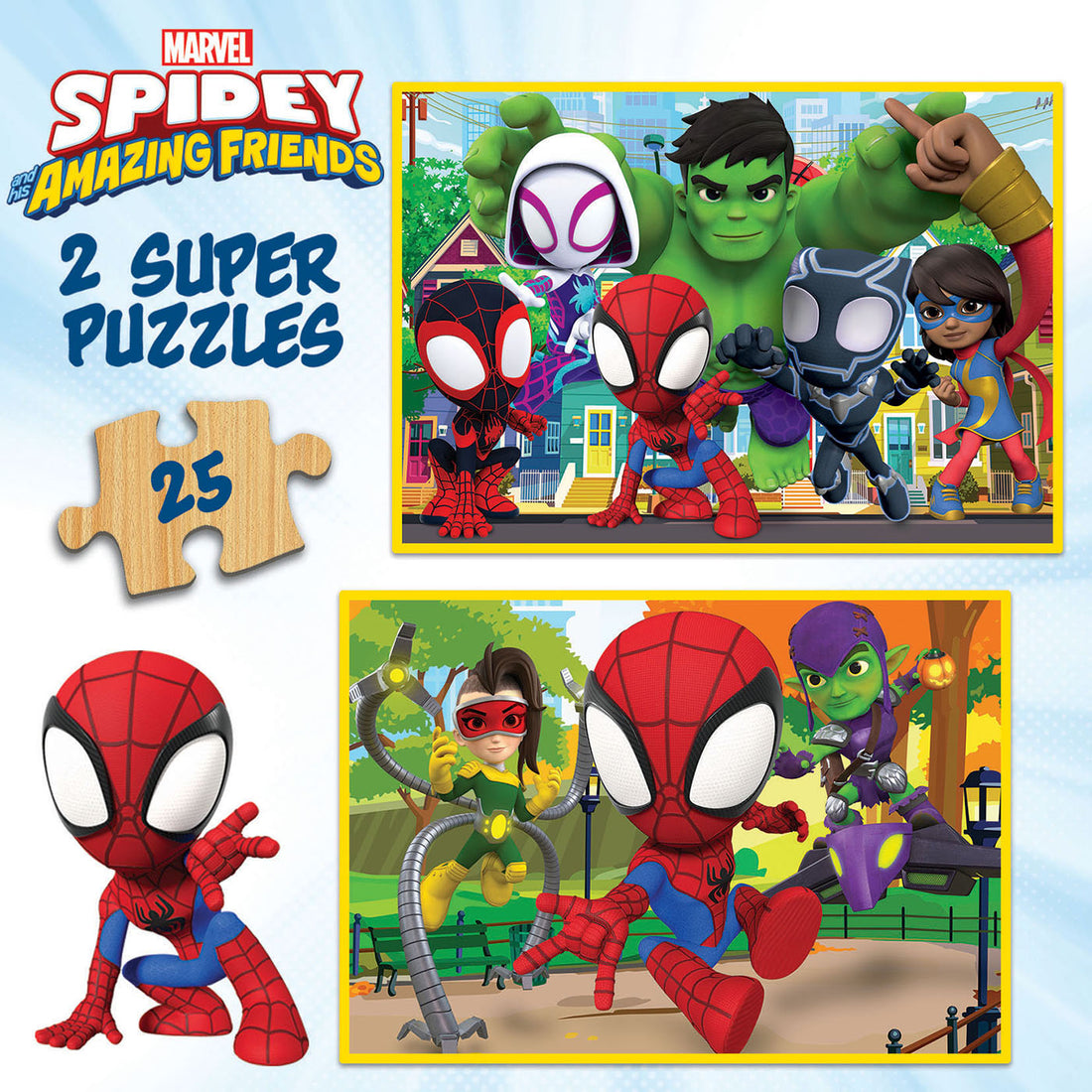 25 EDUCA SPIDEY PUZZLE