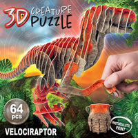 64 EDUCATIONAL CREATURE PUZZLE