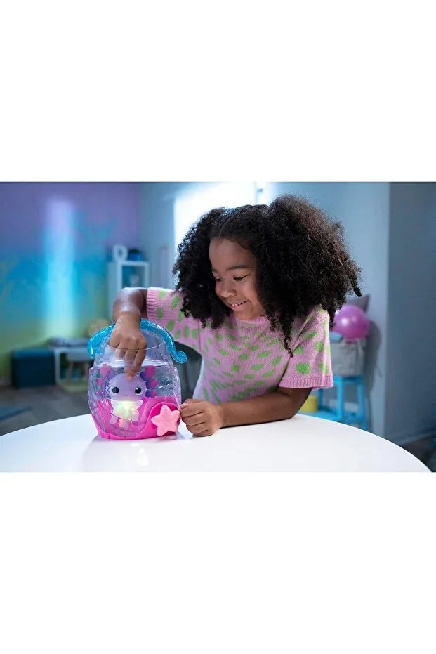 Animagic Let's Glo Axolotl Bubble Reef