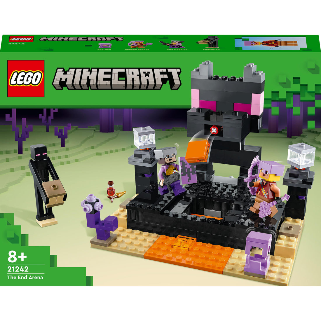 LEGO® Minecraft® The End Arena 21242 Building Toy Set (252 Pieces)