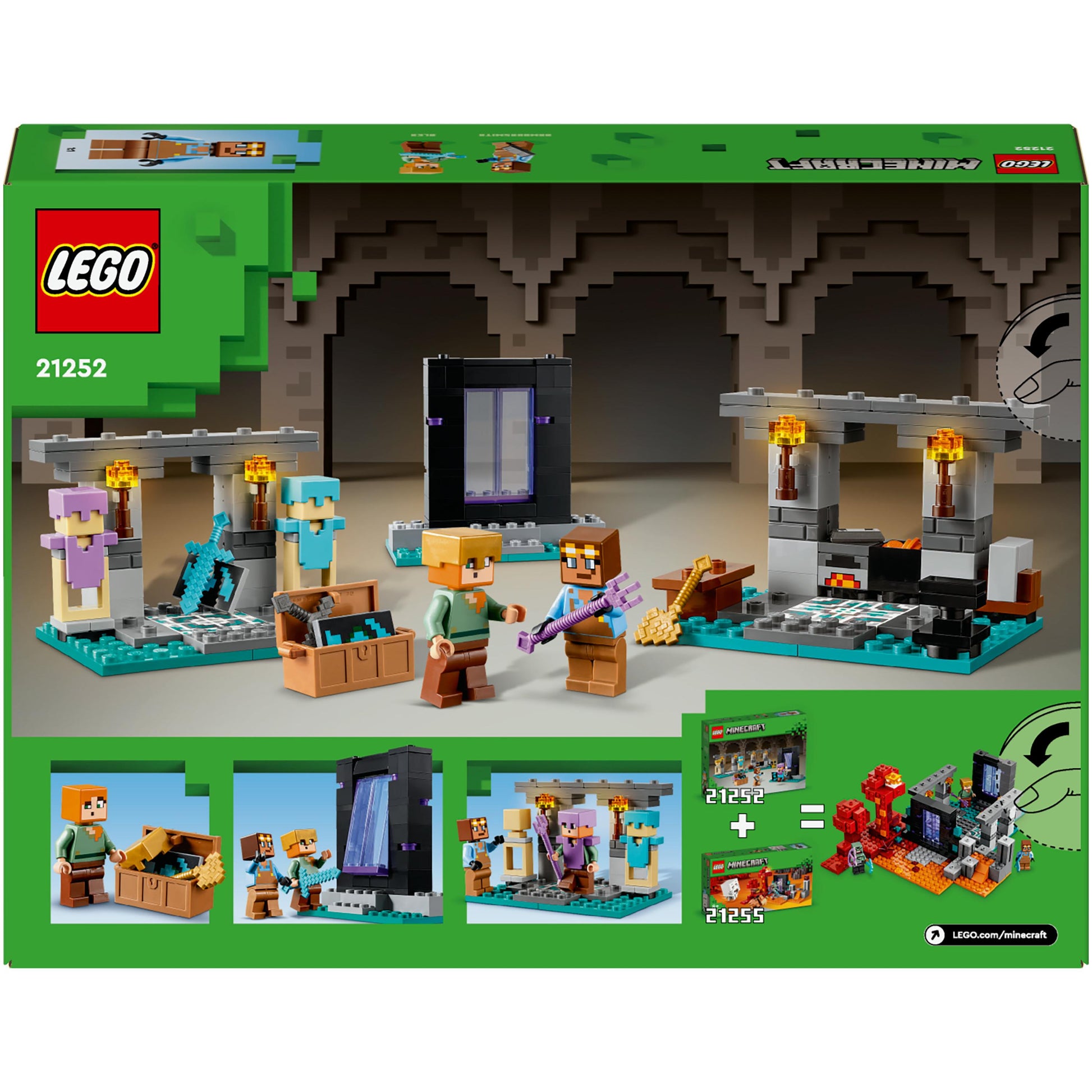 LEGO® Minecraft® The Armoury Building Adventure 21252