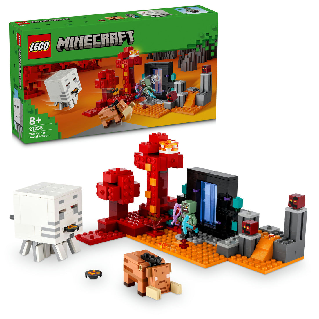 LEGO® Minecraft® The Nether Portal Ambush 21255