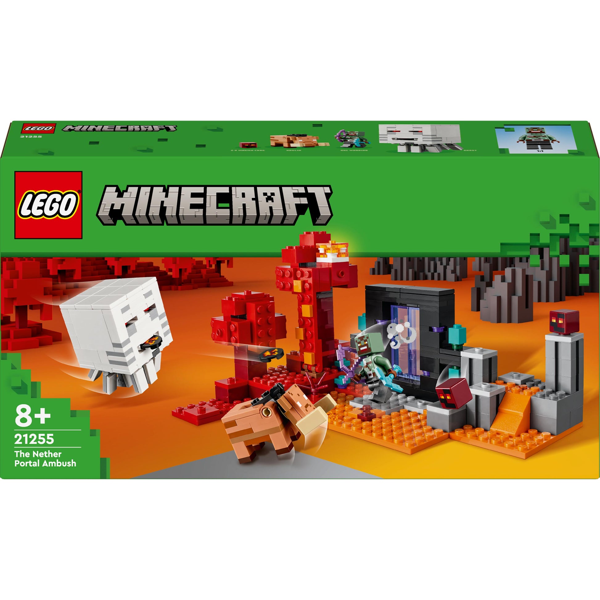 LEGO® Minecraft® The Nether Portal Ambush 21255