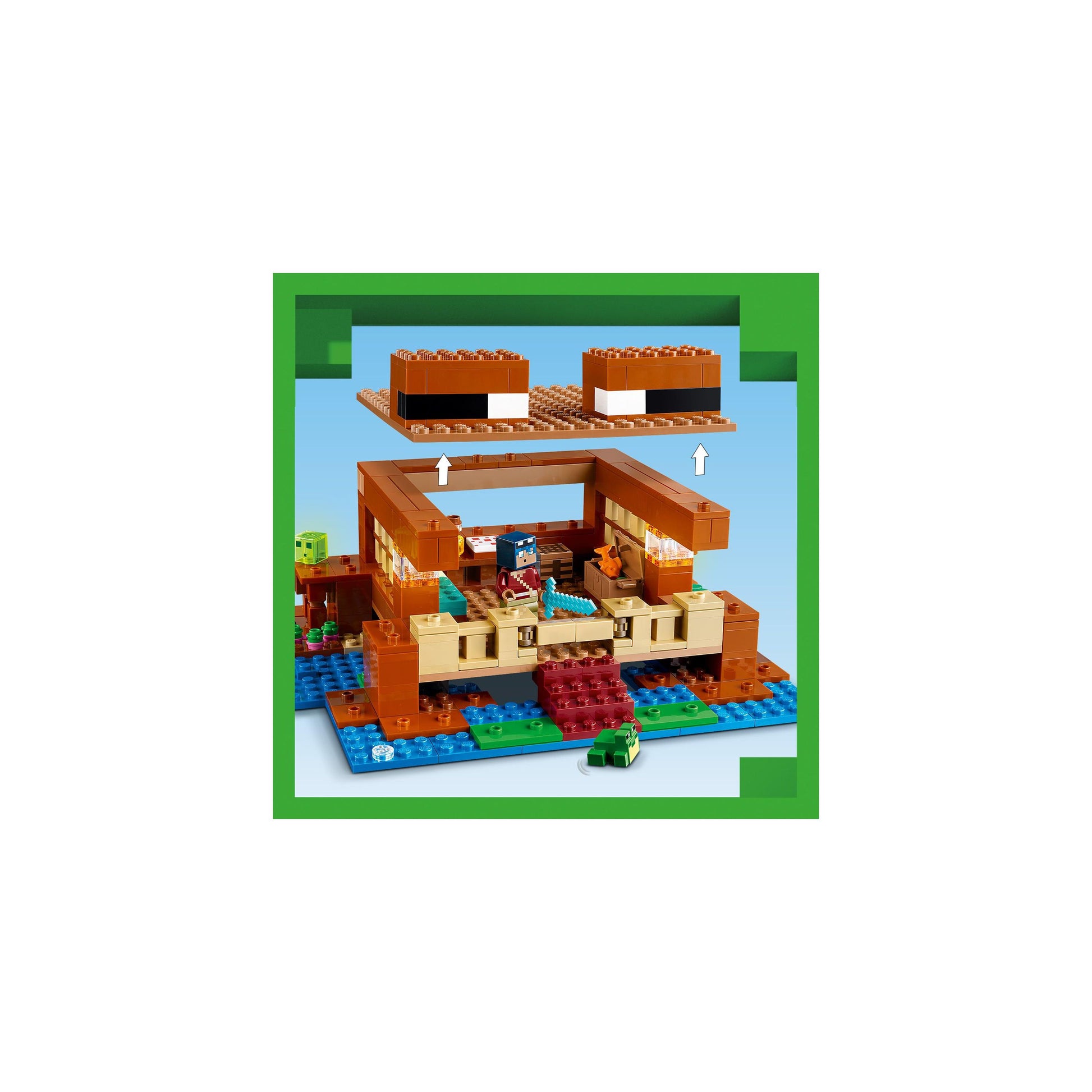 LEGO® Minecraft® The Frog House 21256