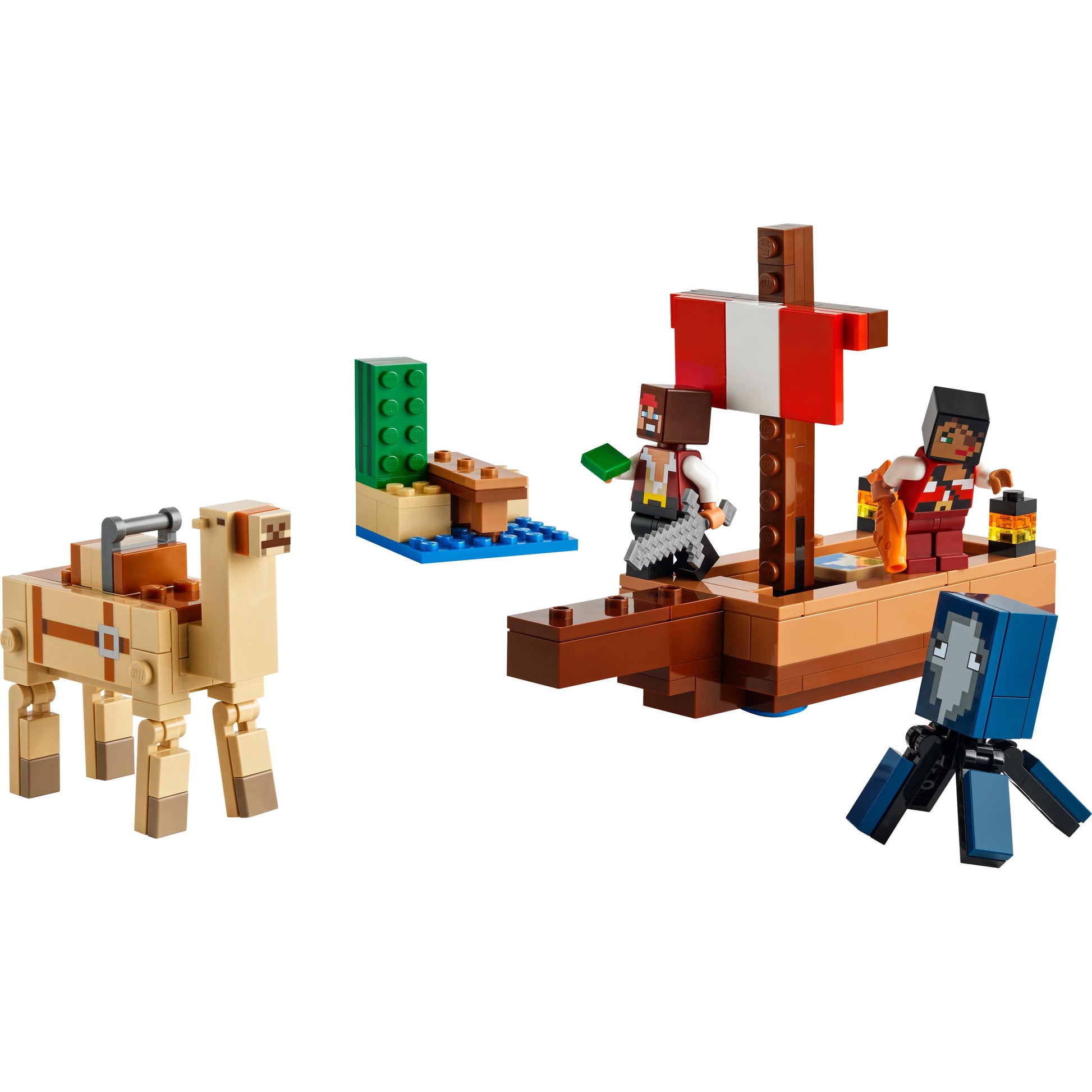 LEGO® Minecraft® The Pirate Ship Voyage Boat Playset 21259