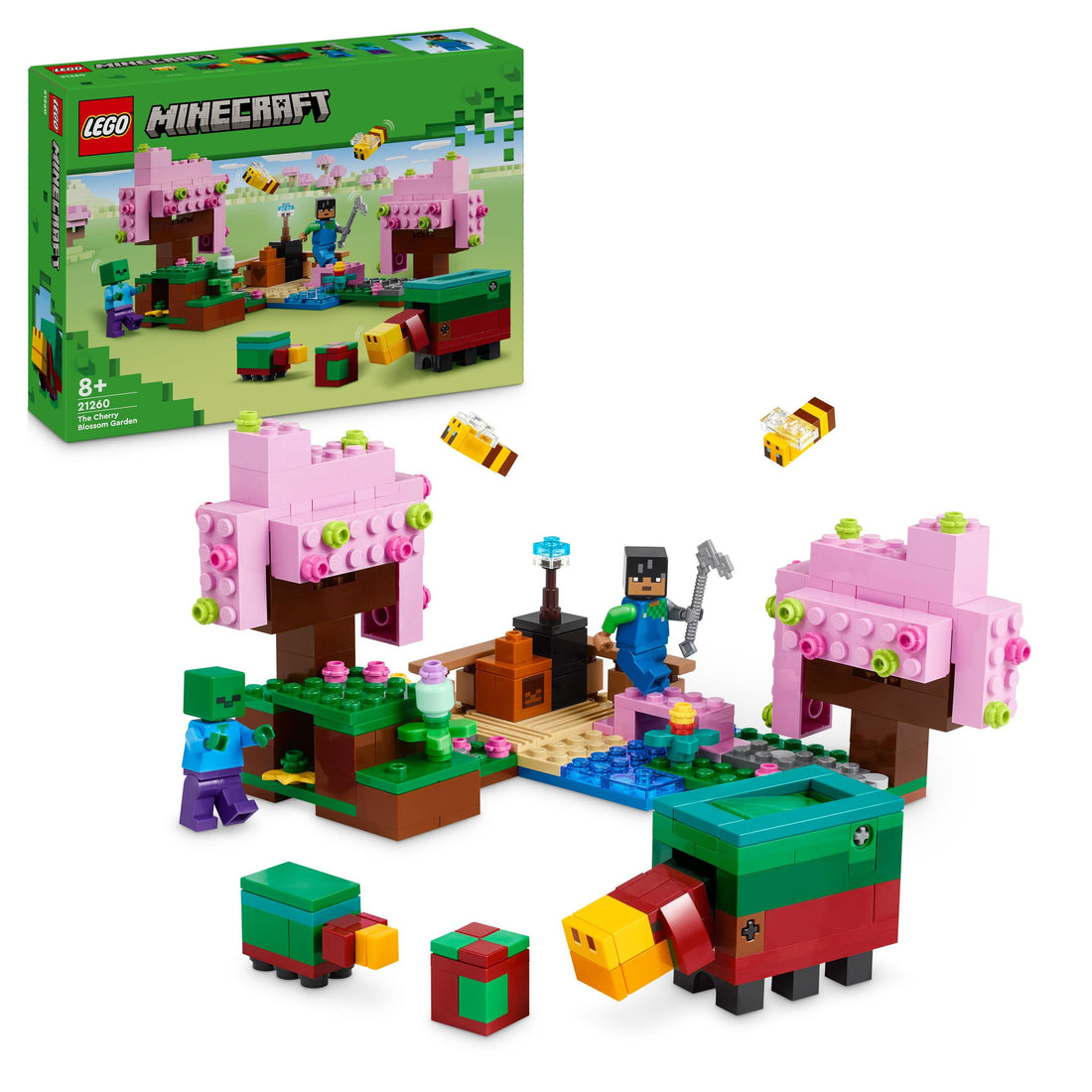 LEGO® Minecraft® The Cherry Blossom Garden Toy 21260