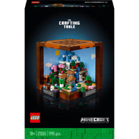 طاولة الأشغال الحرفية من ®LEGO® Minecraft  للبالغين 21265
