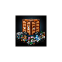 طاولة الأشغال الحرفية من ®LEGO® Minecraft  للبالغين 21265