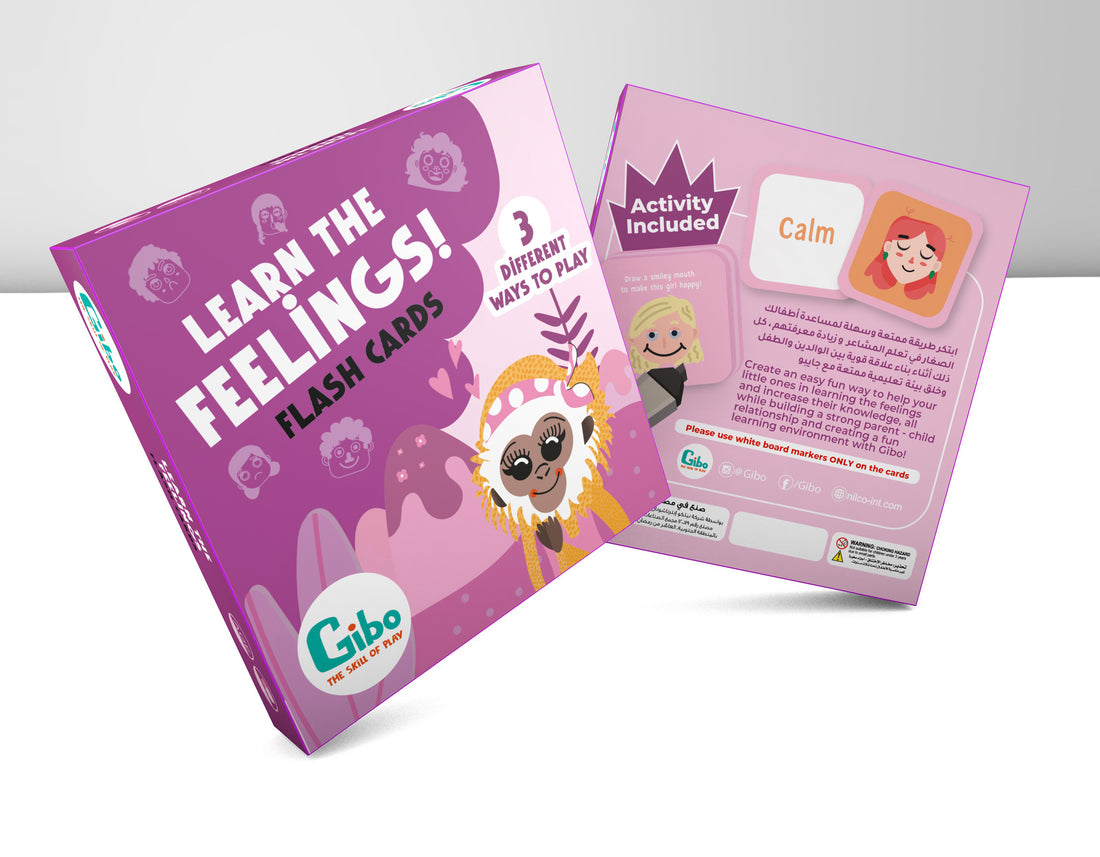 Gibo Flash Card Learn To Feelings