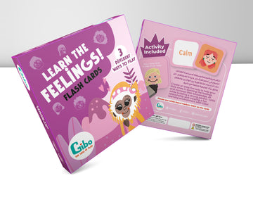 Gibo Flash Card Learn To Feelings