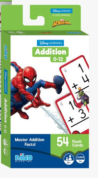 Disney Flash card Spiderman Addition
