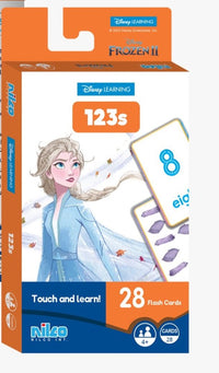 Disney Flash Card Frozen1 learning To Count 123