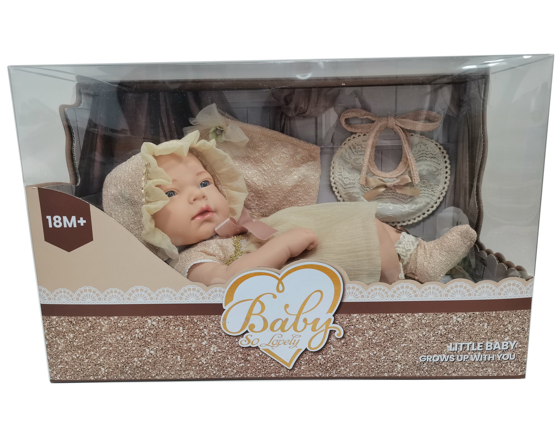 37.5CM baby doll With skirt/

Bibs