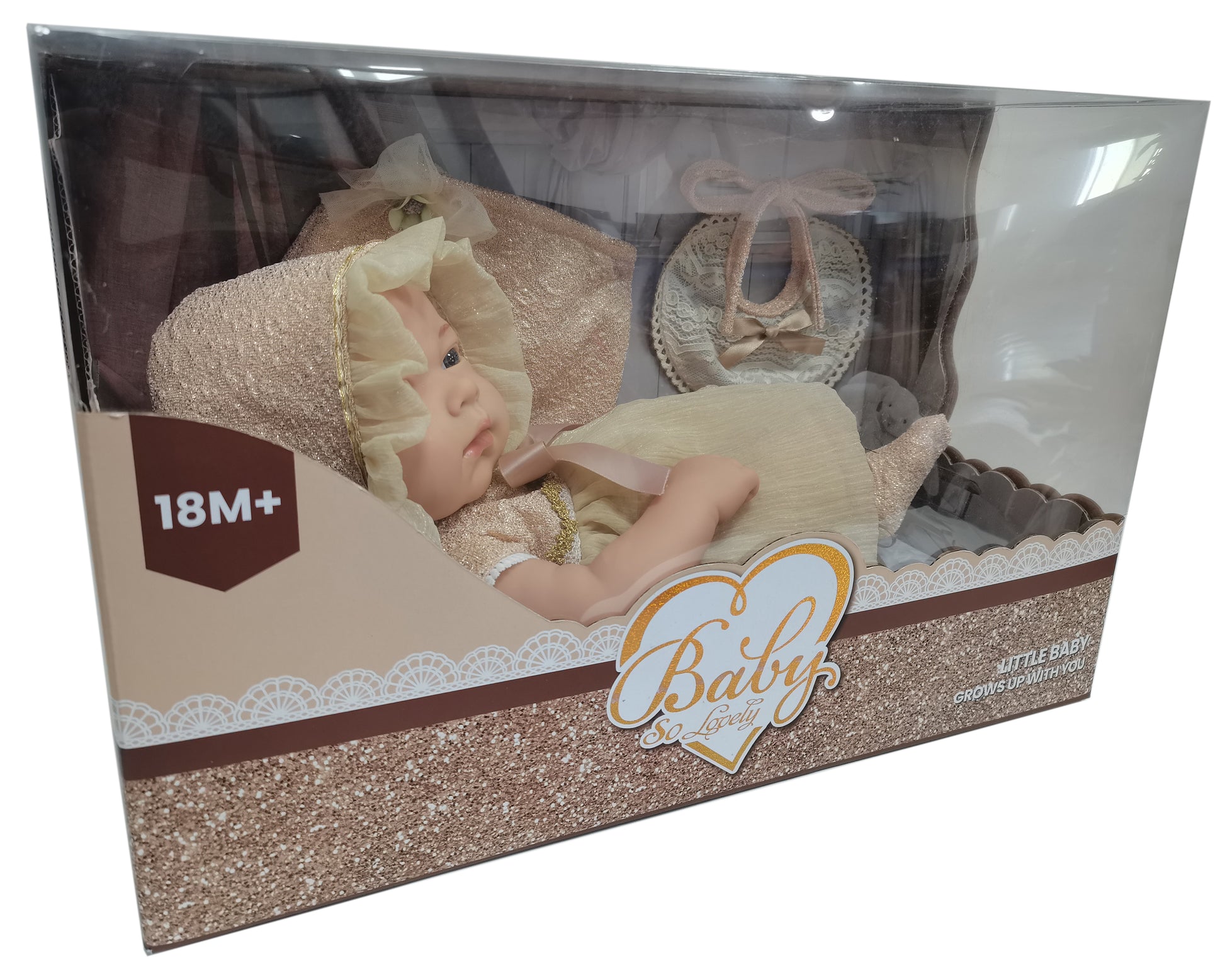 37.5CM baby doll With skirt/

Bibs