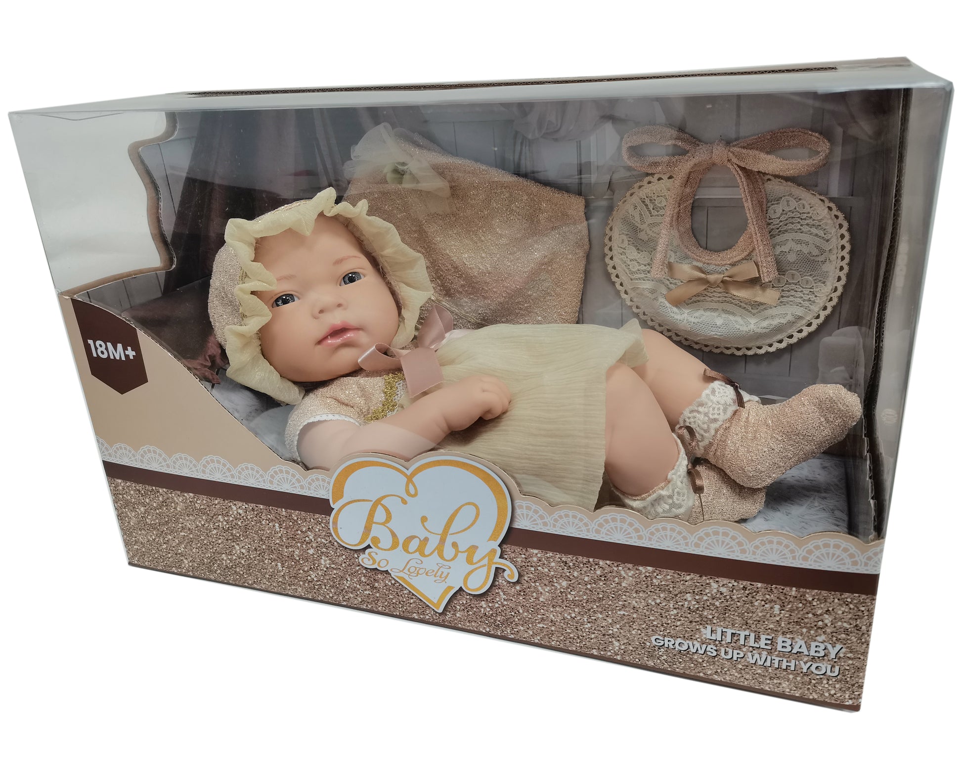 37.5CM baby doll With skirt/

Bibs