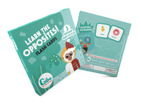Gibo flash card learn the opposites