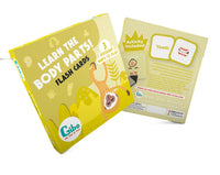 Gibo flash card learn the body parts