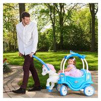 Little Tikes Princess Horse & Carriage Frosty Blue