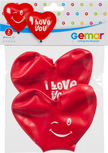 2 PCS I LOVE YOU Balloon