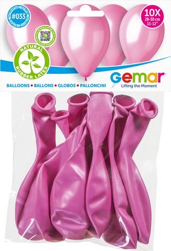 PEARL ROSE BALLOONS 28 CM